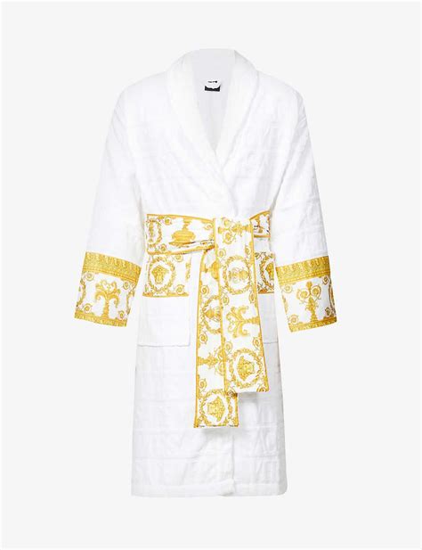 versace robe set|versace bathrobe selfridges.